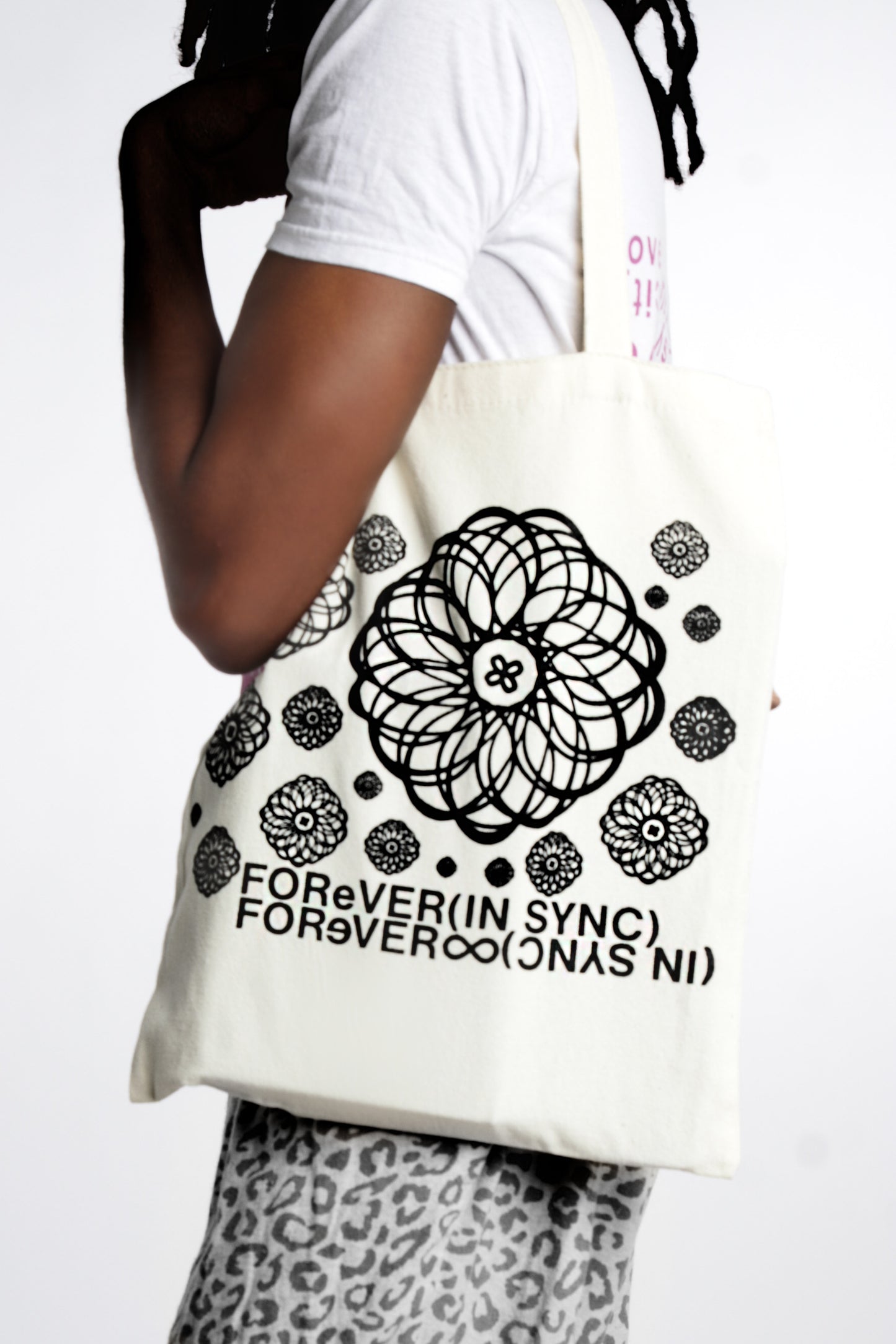 LOTUS-SYNC CLOVER CANVAS BAG